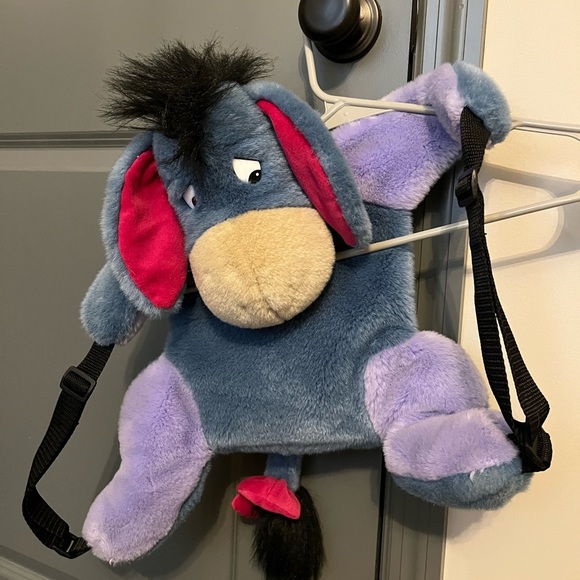 Disney Accessories Rare Eeyore Disney Backpack Poshmark